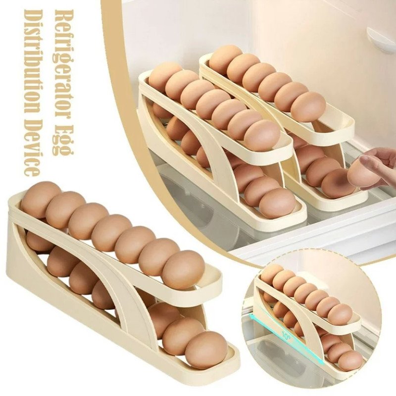 Double-Layer Egg Dispenser 2p