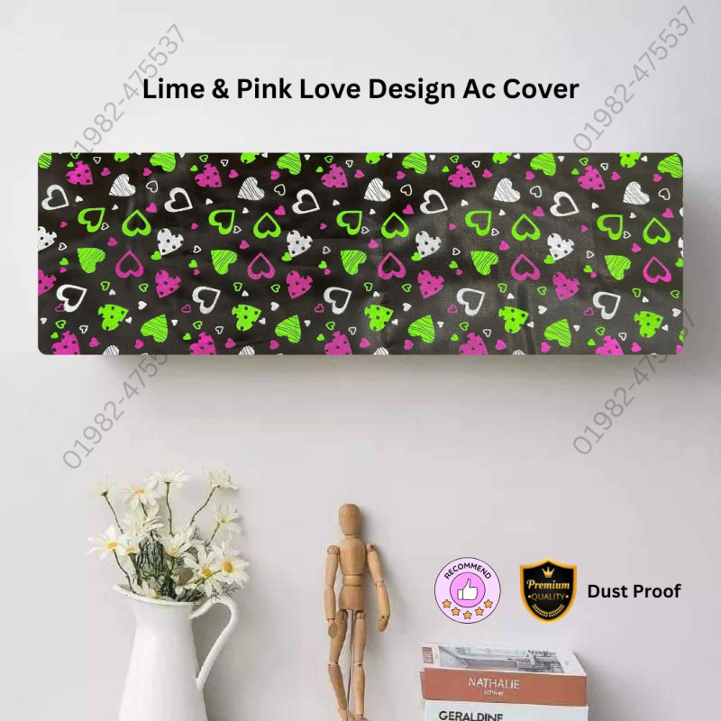 Original Lime And Pink Ac Cover 1 Ton Size